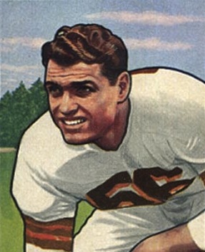 File:Dante Lavelli, American football end, on a 1950 football card.jpg