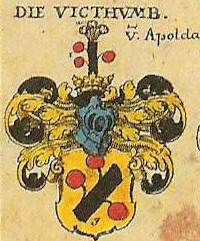 Wappen der Vitzthume von Apolda