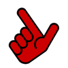 Guns Up handsign