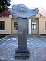 Taras Sjevtsjenko. Monument in Jemiltsjine (Ємільчине), Oekraïne.