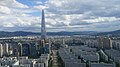 Lotte World Tower (Corea del Sur permite la libertad de panorama sólo con fines no comerciales.) (DR)