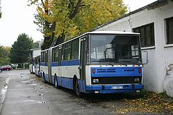 Karosa C 744 patřící SAD Bratislava