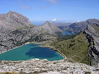 De stuwmeertjes Cúber en Gorg Blau