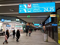 Le terminal de bus.