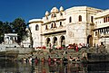 Ghats sur le lac Pichola