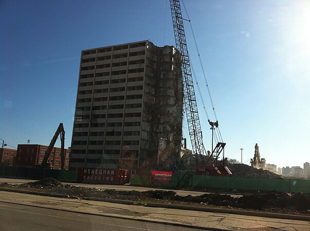 Demolition of Cabrini Green