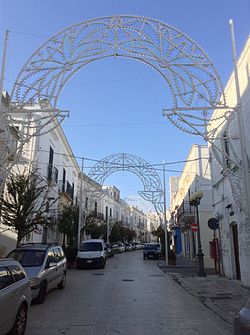 View of the historical centre