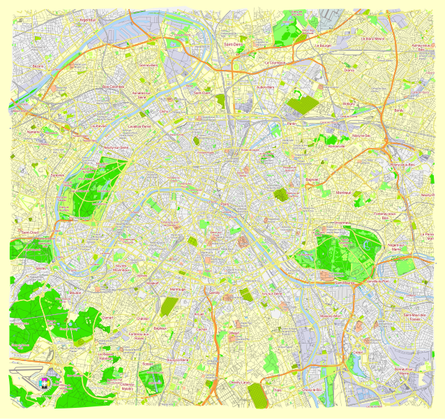 File:Paris France street map.svg