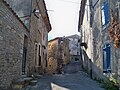 Straße in Castellet-en-Luberon