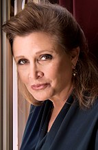 Carrie Fisher (printsess Leia)