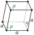 Rhombohedral crystal structure for جیوه