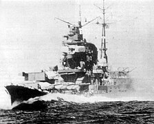 Japanese heavy cruiser HIJMS Chikuma