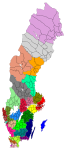 Artikel: Valkrets, Blekinge läns valkrets, Skaraborg. Ersätter Sveriges_Valkretsar.png