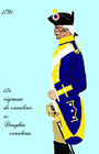 12e régiment de cavalerie à partir de 1791