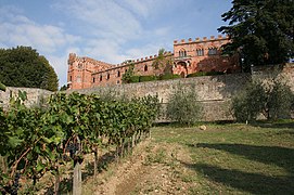 Sterbeort Castello Brolio bei Gaiole in Chianti