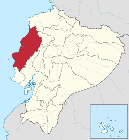 Provincia di Manabí – Localizzazione