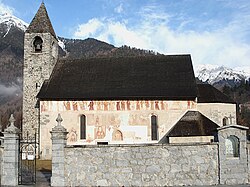 Skyline of Pinzolo