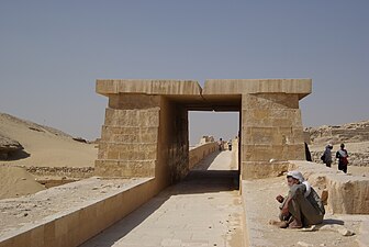 De gerestaureerde processieweg