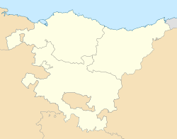 Andoain is located in the Basque Country