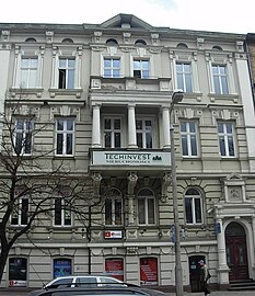 Facade on Dworcowa Street