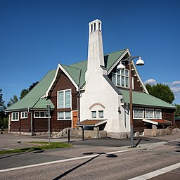 Det nationalromantiska stationshuset i Hindås