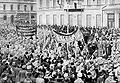 Image 16Soldiers marching in Petrograd, March 1917 (from Russian Revolution)