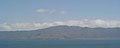 Areguni ridge as seen from Sevan peninsula.