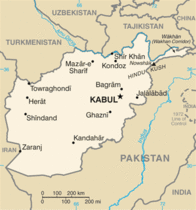 Map of Afghanistan