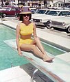 Young woman in Florida, 1965.