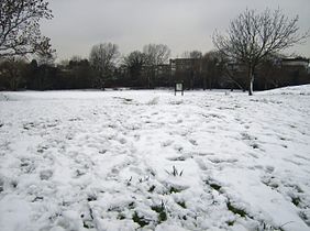 Snow in Neasden, London, February 2007