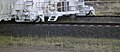 Rails that the five main dishes at the Australia Telescope Compact Array are mounted upon, and can be moved back and forth upon.