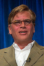 Photo of Aaron Sorkin attending PaleyFest 2013.