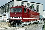 250 164-1 staying at Leipzig Trade Fair, 1982