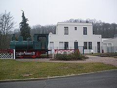 Le bâtiment voyageurs restauré.