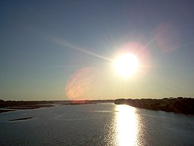 Vue du lempa (El Salvador)