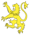 Lion d'or (rampant)