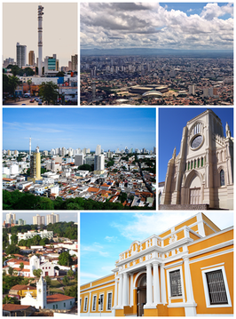 Een collage van Cuiabá