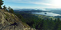 * Nomination: Panoramic view from Mount Erie, Anacortes, Washington. --Kallerna 11:03, 25 February 2013 (UTC) * * Review needed