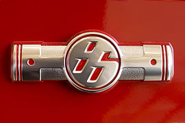 Le logo de la GT86, représentant l'architecture boxer du moteur.