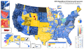 2016 GOP Presidential Primary Primary Subdivision Map