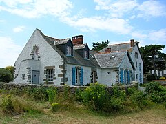 La maison du peintre de marine Marin-Marie, vue du côté nord-est.