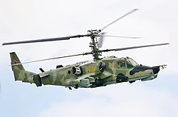 Ka-50 „Black Shark“ der russischen Luftstreitkräfte