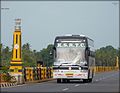 Sur le trajet Bengalore - Hyderabad en Inde