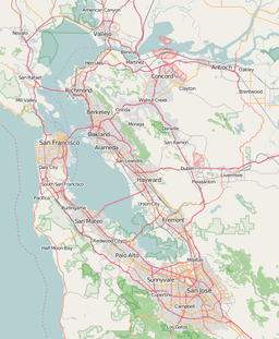 Richardson Bay is located in San Francisco Bay Area