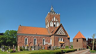 Pilsumer Kirche in Pilsum, Ostfriesland