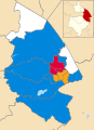 2019 results map