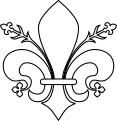 Fleur de lys florencée