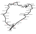 Nordschleife im Detail mit Südkehre