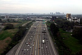 I-40 near the Nashville International Airport