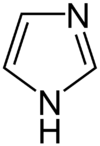 Structuurformule van imidazool